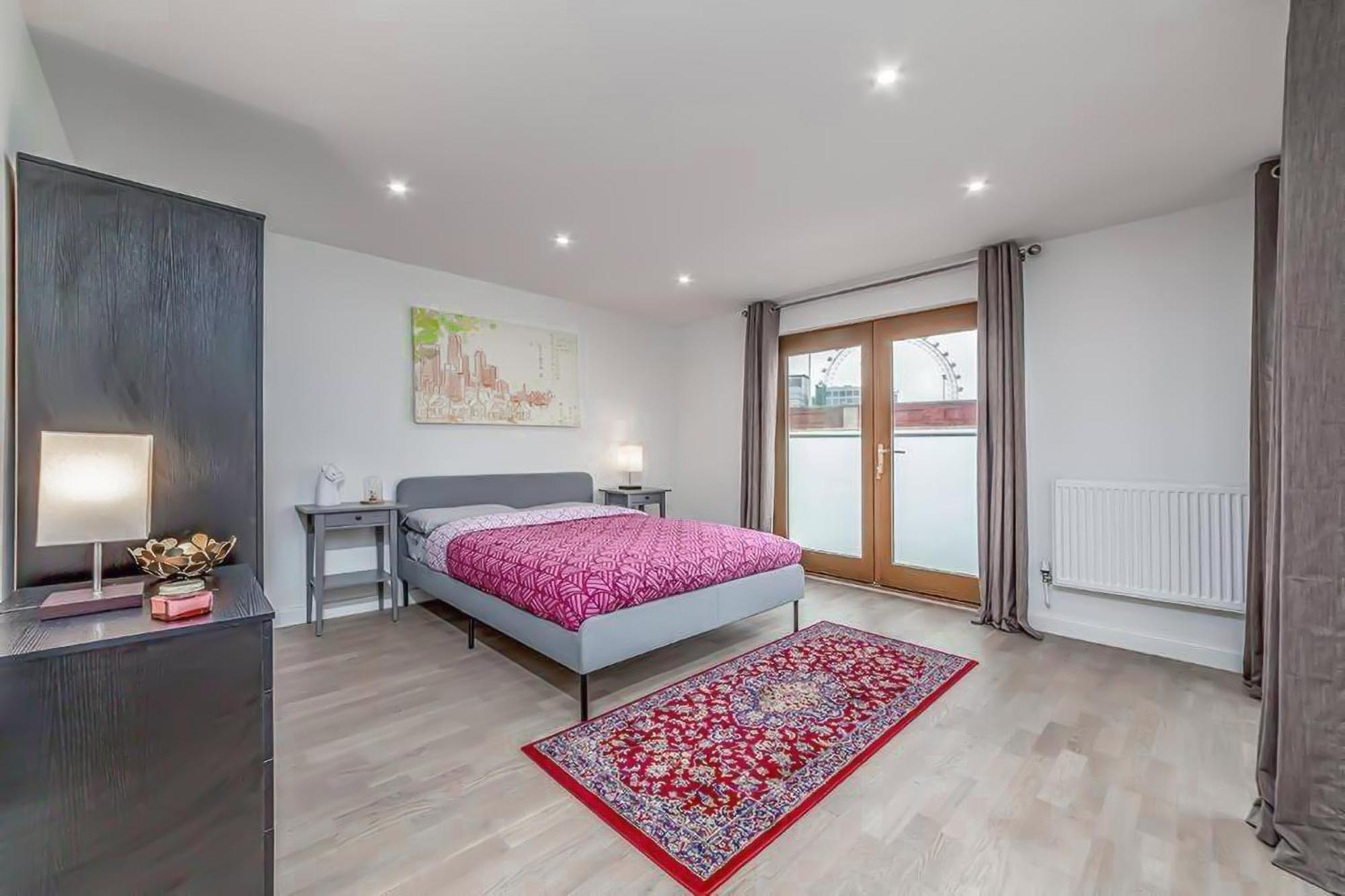 Apartament Amazing 2 Bed Bath Flat With London Eye View Lm7 Zewnętrze zdjęcie