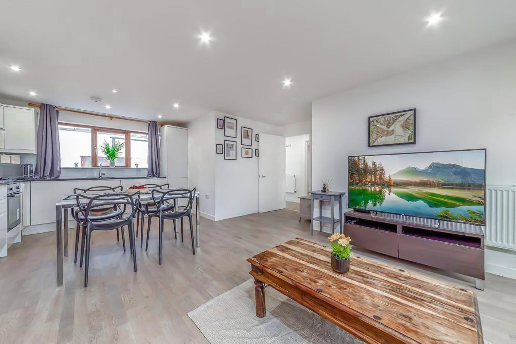 Apartament Amazing 2 Bed Bath Flat With London Eye View Lm7 Zewnętrze zdjęcie